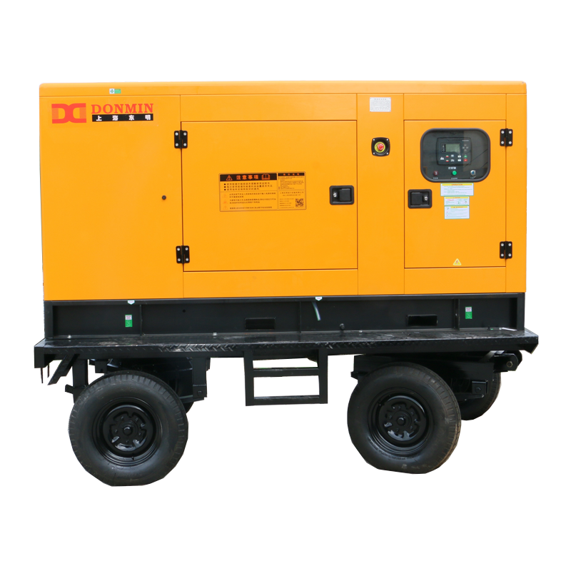 东明 DONMIN 500kw移动拖车低噪音大型工程施工发电机 GF2-500Y(T)-1 台 黄色